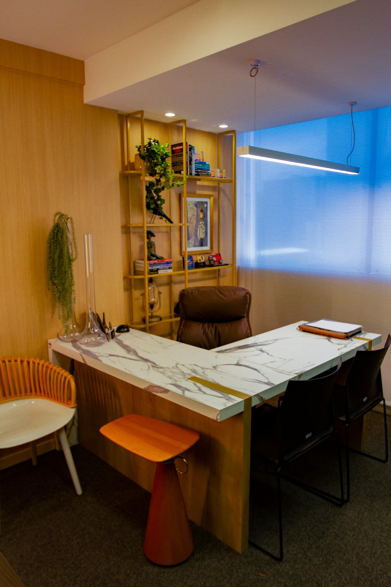 Sala privativa para profissionais individuais
